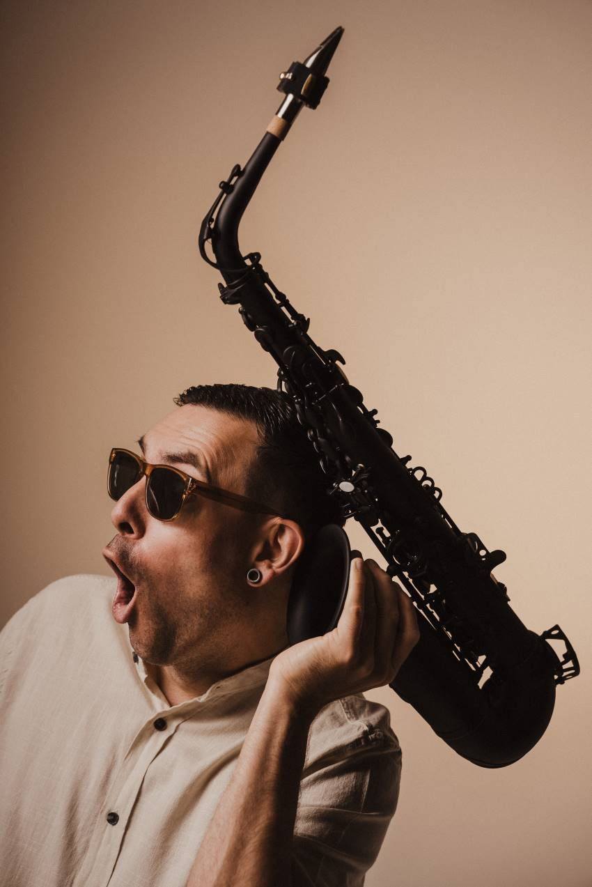 Saxophon-Shooting